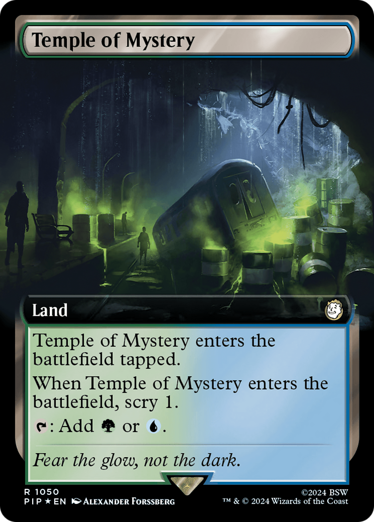 Temple of Mystery (Extended Art) (Surge Foil) [Fallout] | Galaxy Games LLC