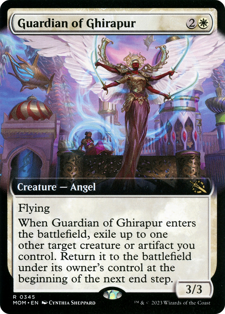 Guardian of Ghirapur (Extended Art) [March of the Machine] | Galaxy Games LLC