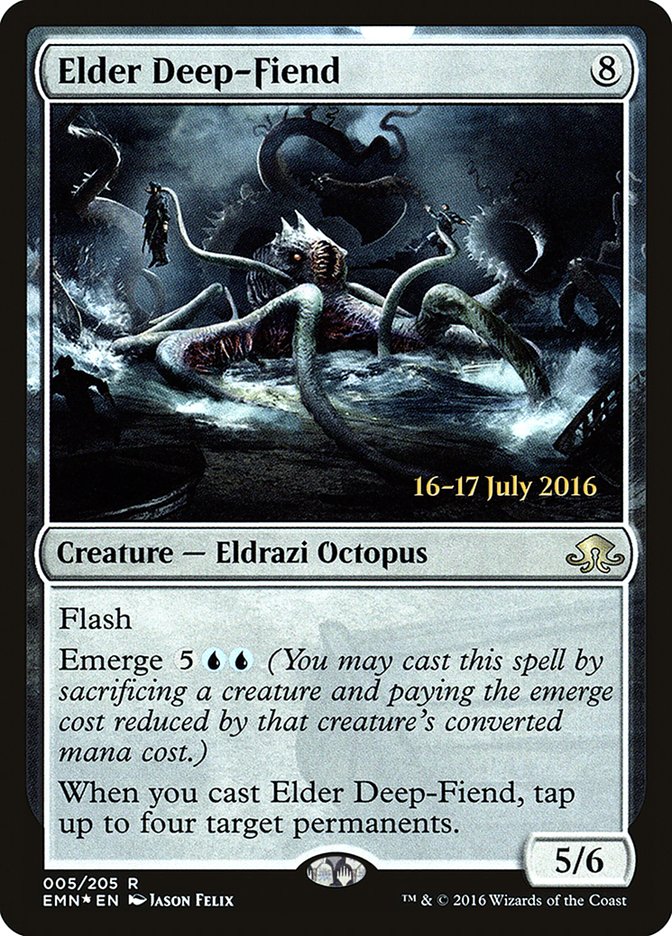 Elder Deep-Fiend [Eldritch Moon Prerelease Promos] | Galaxy Games LLC
