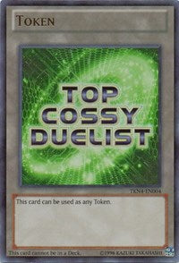 Top Ranked COSSY Duelist Token (Green) [TKN4-EN004] Ultra Rare | Galaxy Games LLC