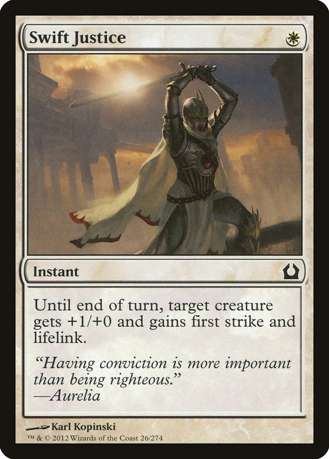 Swift Justice [Return to Ravnica] | Galaxy Games LLC