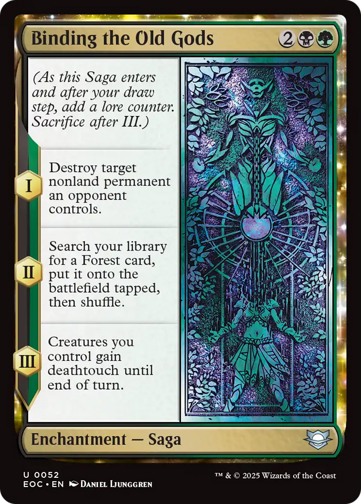 Binding the Old Gods [Edge of Eternities Commander] | Galaxy Games LLC
