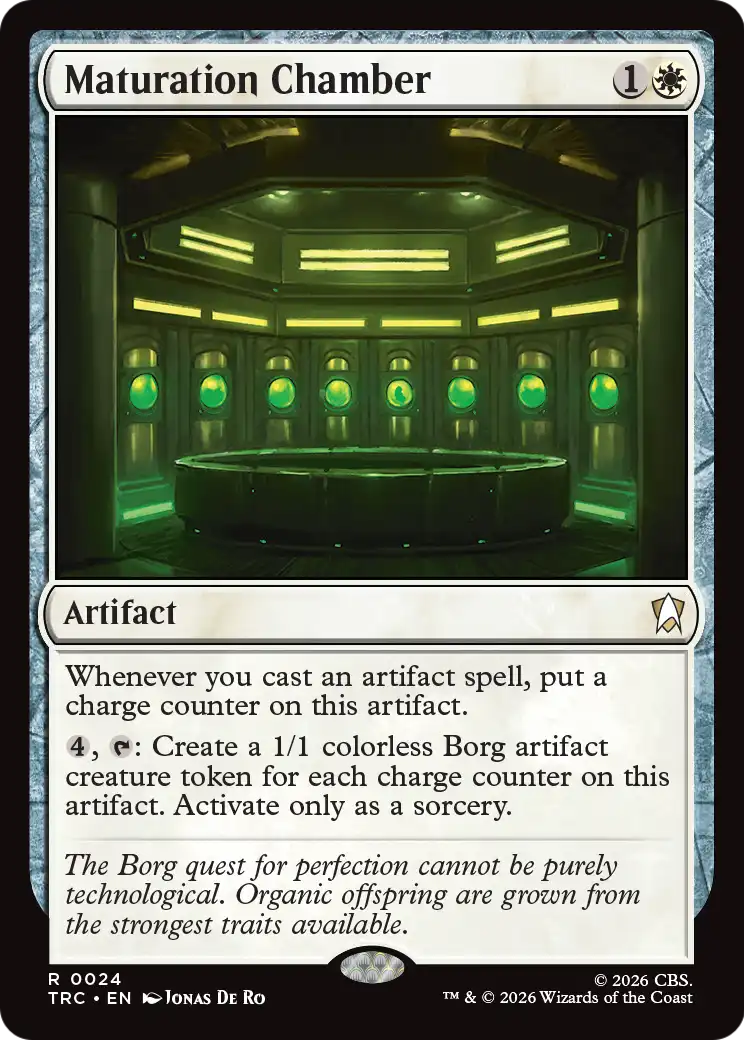 Maturation Chamber (Surge Foil) [Star Trek Commander] | Galaxy Games LLC