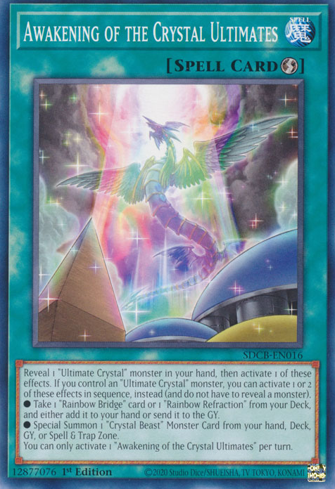 Awakening of the Crystal Ultimates [SDCB-EN016] Common | Galaxy Games LLC