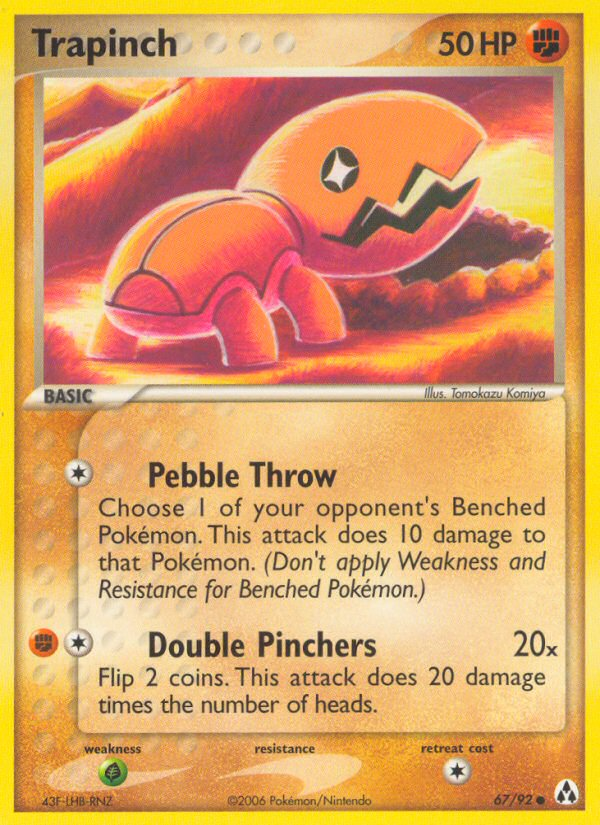 Trapinch (67/92) [EX: Legend Maker] | Galaxy Games LLC