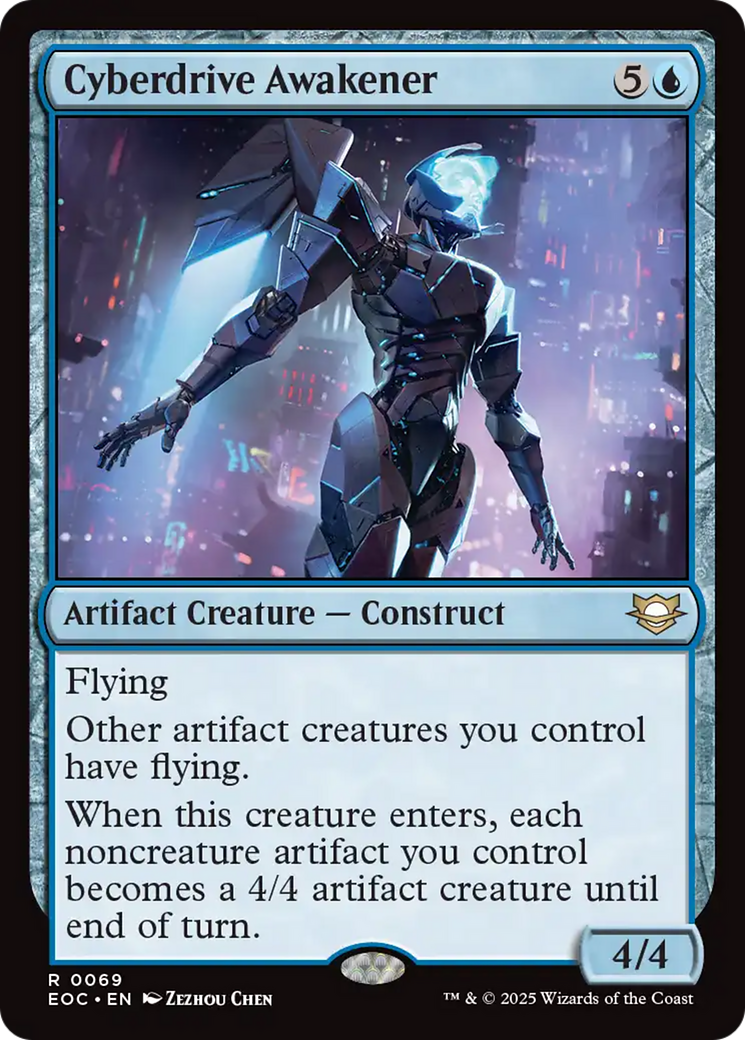 Cyberdrive Awakener [Edge of Eternities Commander] | Galaxy Games LLC
