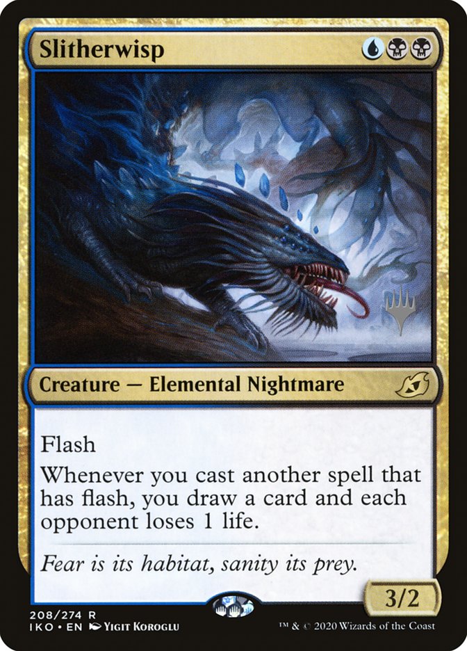 Slitherwisp (Promo Pack) [Ikoria: Lair of Behemoths Promos] | Galaxy Games LLC