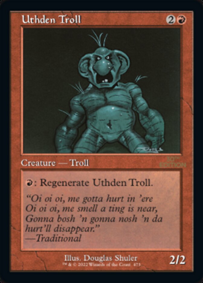 Uthden Troll (Retro) [30th Anniversary Edition] | Galaxy Games LLC