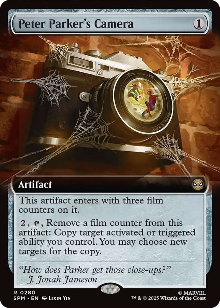 Peter Parker's Camera (Extended Art) [Marvel's Spider-Man] | Galaxy Games LLC