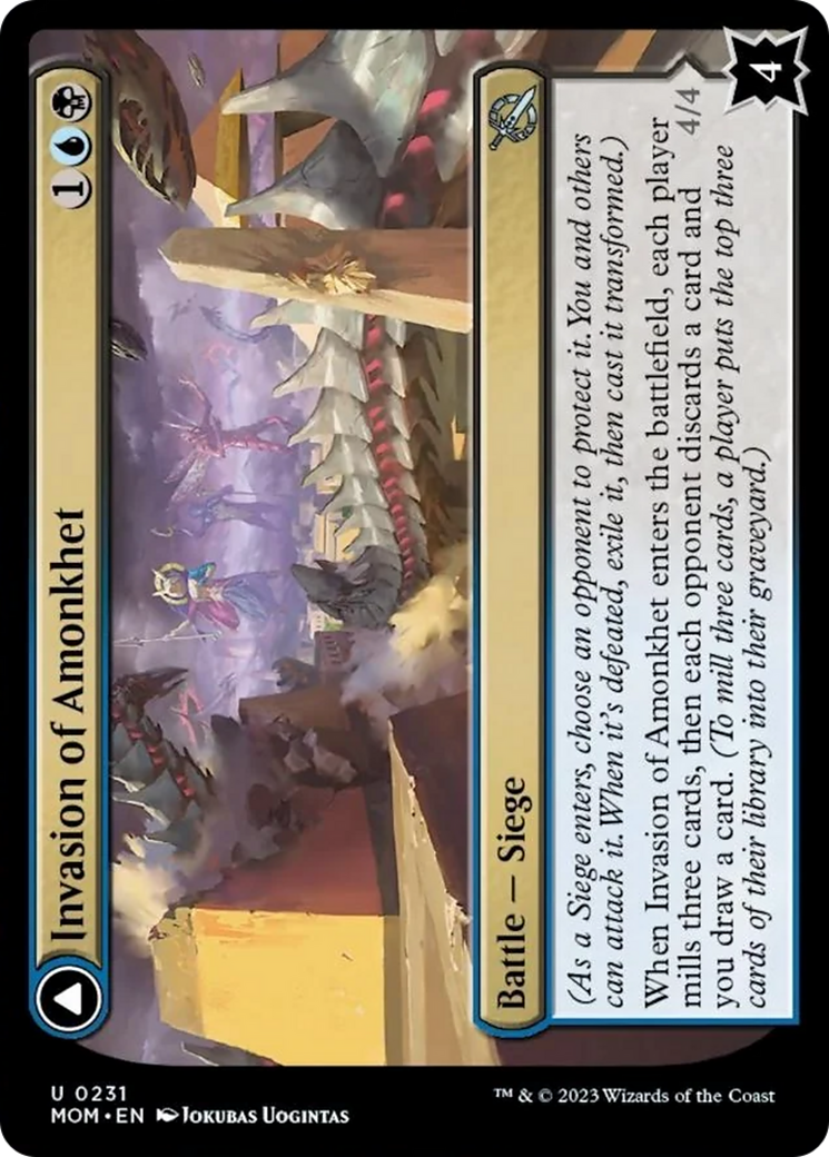 Invasion of Amonkhet // Lazotep Convert [March of the Machine] | Galaxy Games LLC