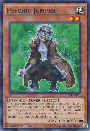 Psychic Jumper [BP03-EN051] Shatterfoil Rare | Galaxy Games LLC