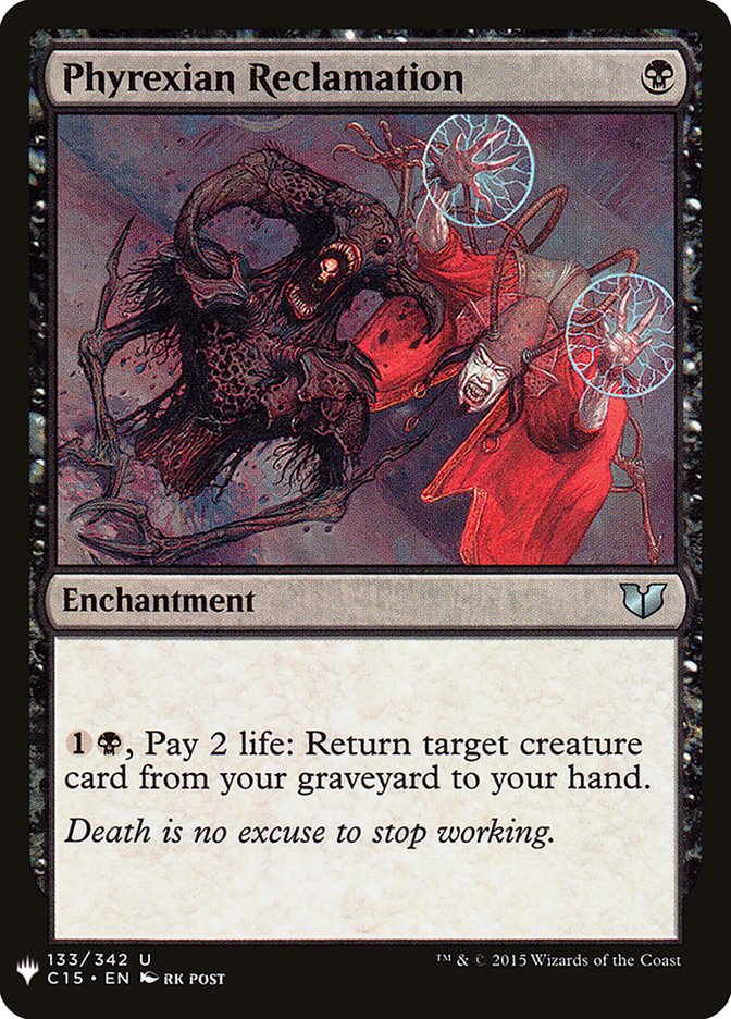 Phyrexian Reclamation [Mystery Booster] | Galaxy Games LLC