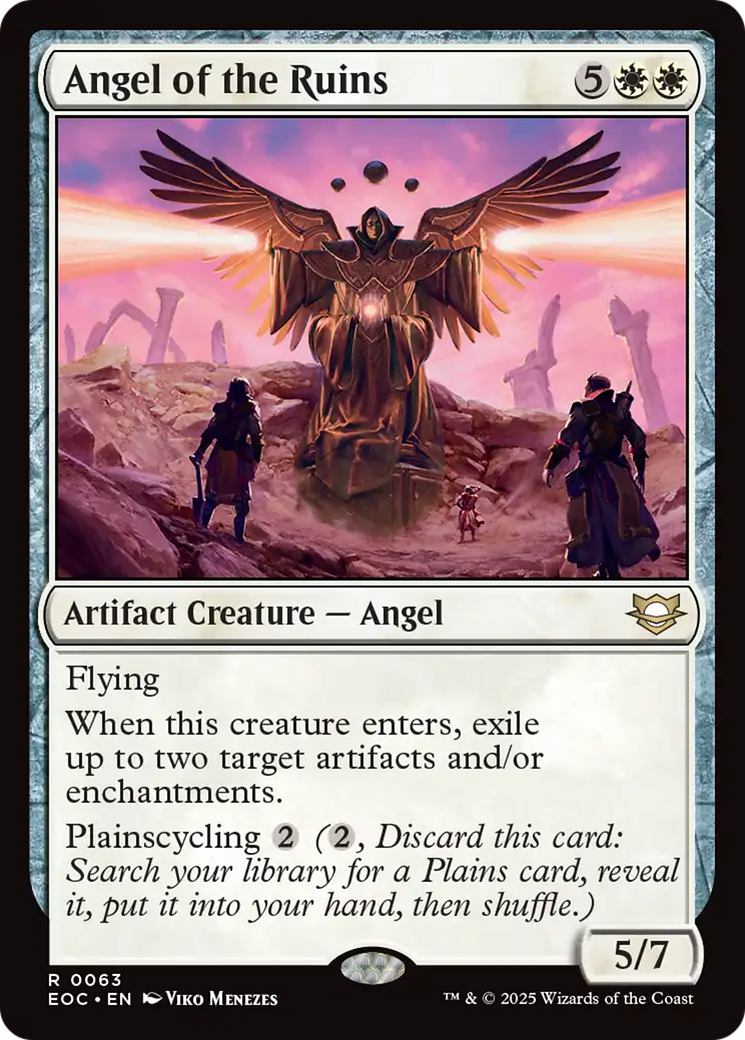 Angel of the Ruins [Edge of Eternities Commander] | Galaxy Games LLC