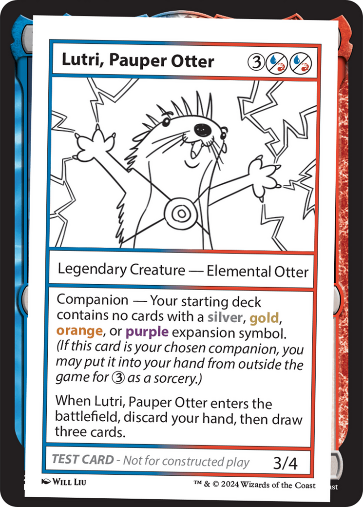 Lutri, Pauper Otter [Mystery Booster 2 Playtest Cards] | Galaxy Games LLC