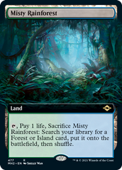 Misty Rainforest (Extended Art) [Modern Horizons 2] | Galaxy Games LLC