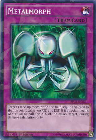 Metalmorph [BP03-EN189] Shatterfoil Rare | Galaxy Games LLC