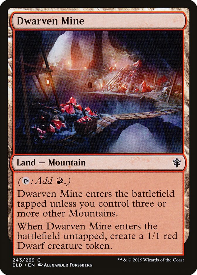 Dwarven Mine [Throne of Eldraine] | Galaxy Games LLC