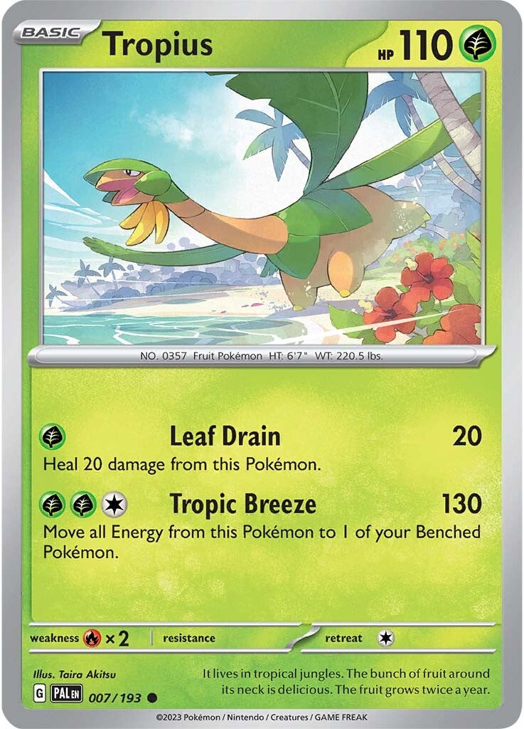 Tropius (007/193) [Scarlet & Violet: Paldea Evolved] | Galaxy Games LLC