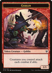 Goblin // Zombie Double-Sided Token [Commander 2016 Tokens] | Galaxy Games LLC