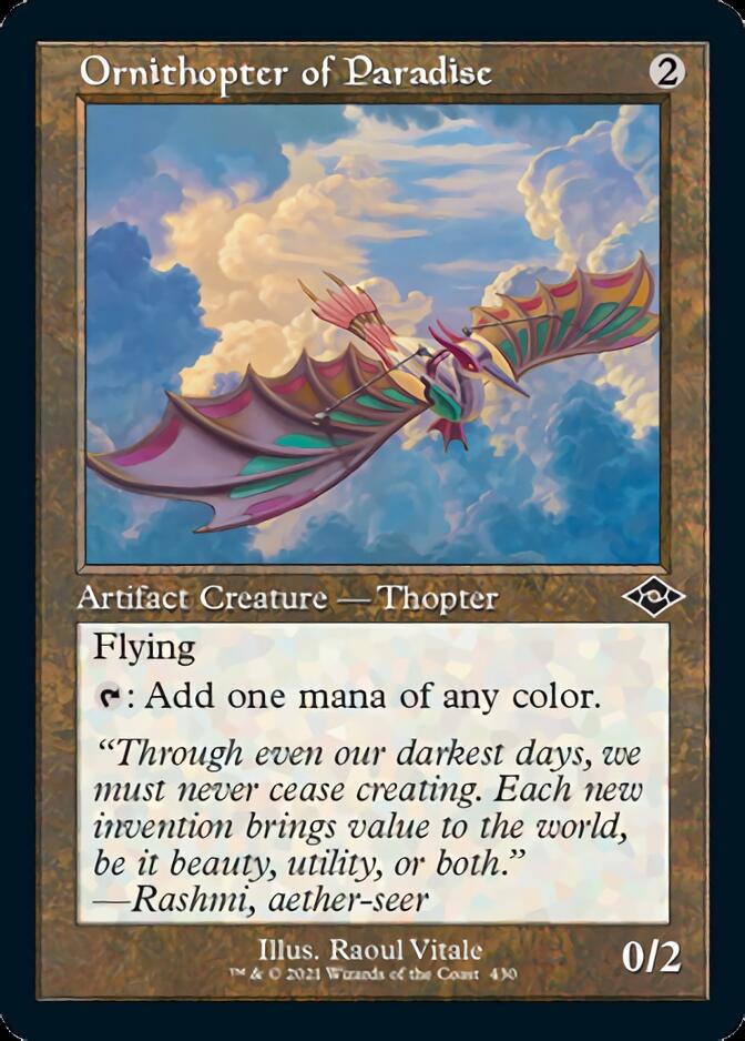 Ornithopter of Paradise (Retro) [Modern Horizons 2] | Galaxy Games LLC