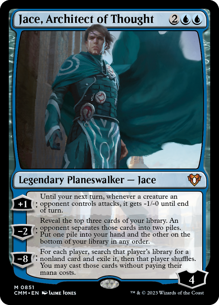 Jace, Architect of Thought [Commander Masters] | Galaxy Games LLC