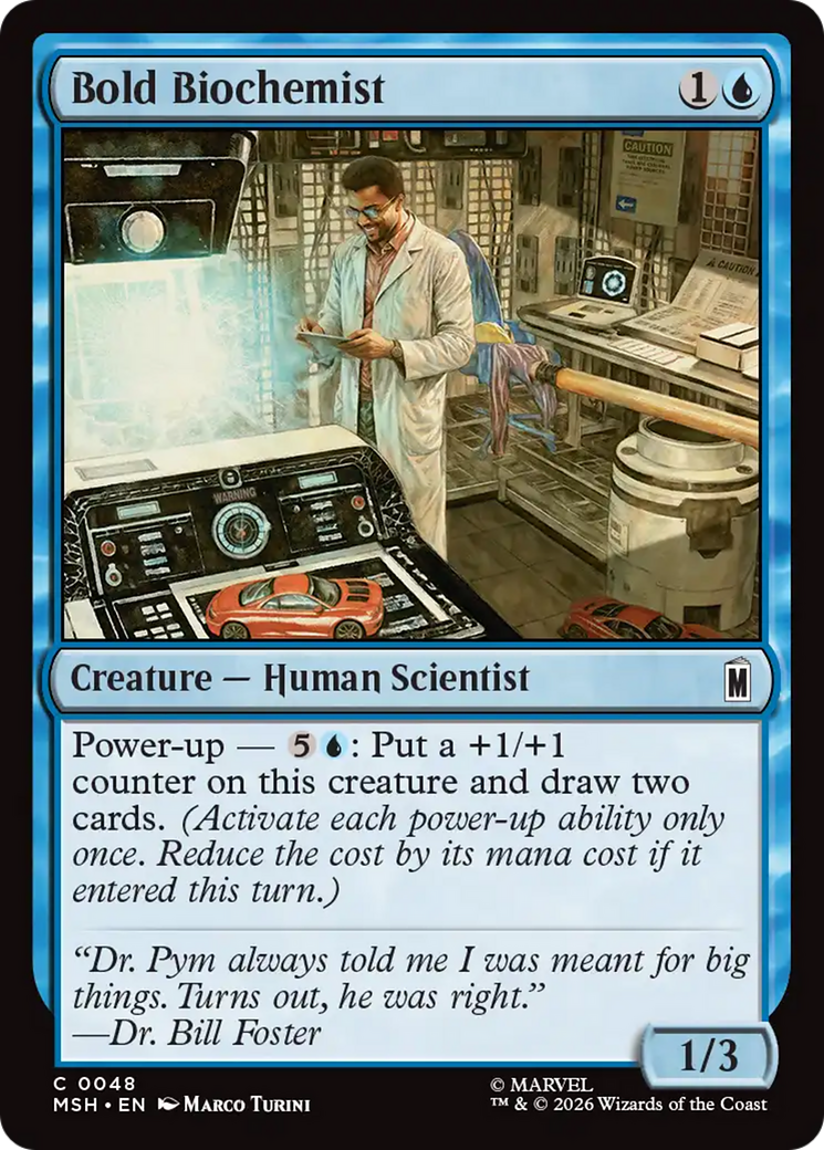Bold Biochemist [Marvel Super Heroes] | Galaxy Games LLC