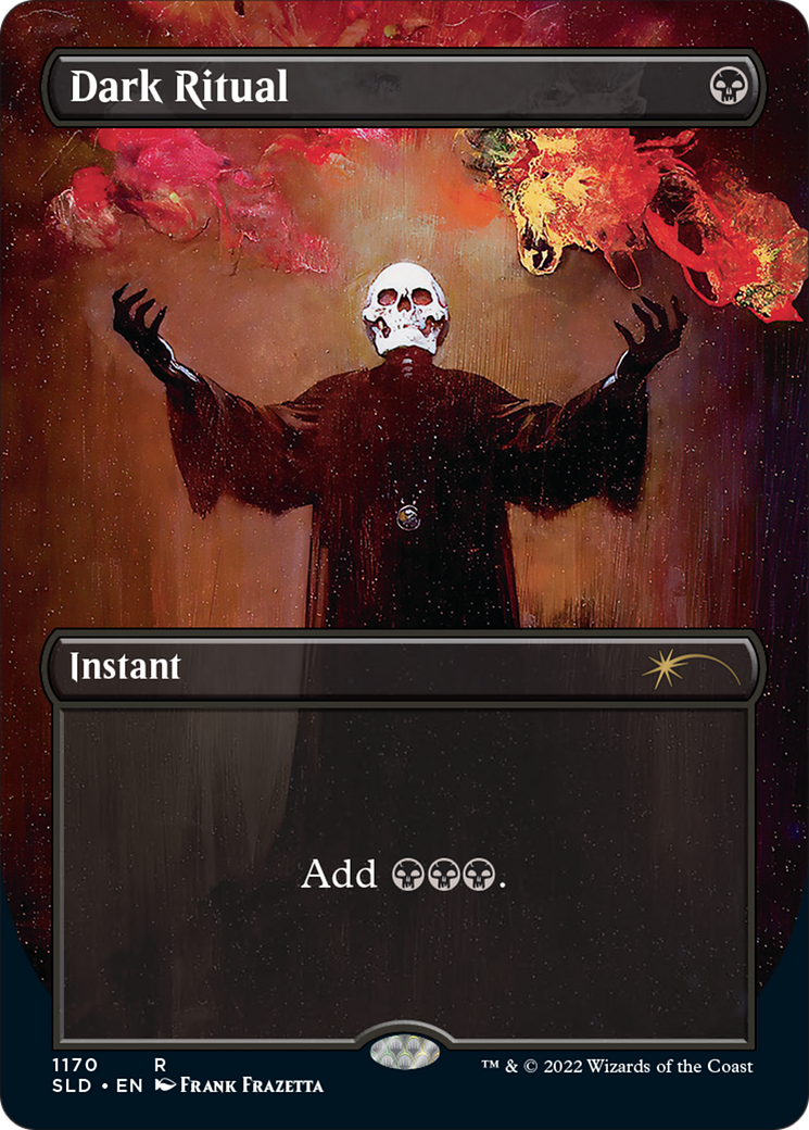 Dark Ritual (Borderless) [Secret Lair Drop Series] | Galaxy Games LLC