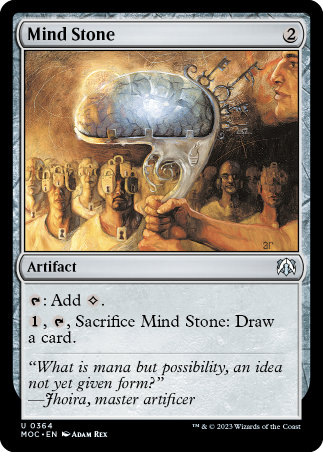 Mind Stone [March of the Machine Commander] | Galaxy Games LLC