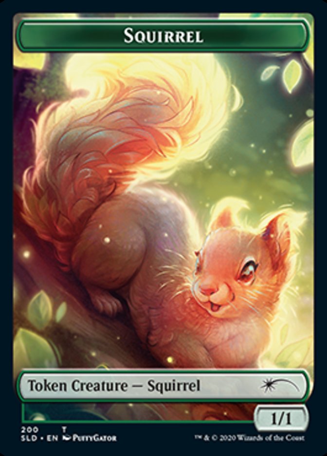 Squirrel Token [Secret Lair Drop Series] | Galaxy Games LLC
