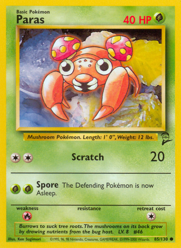 Paras (85/130) [Base Set 2] | Galaxy Games LLC
