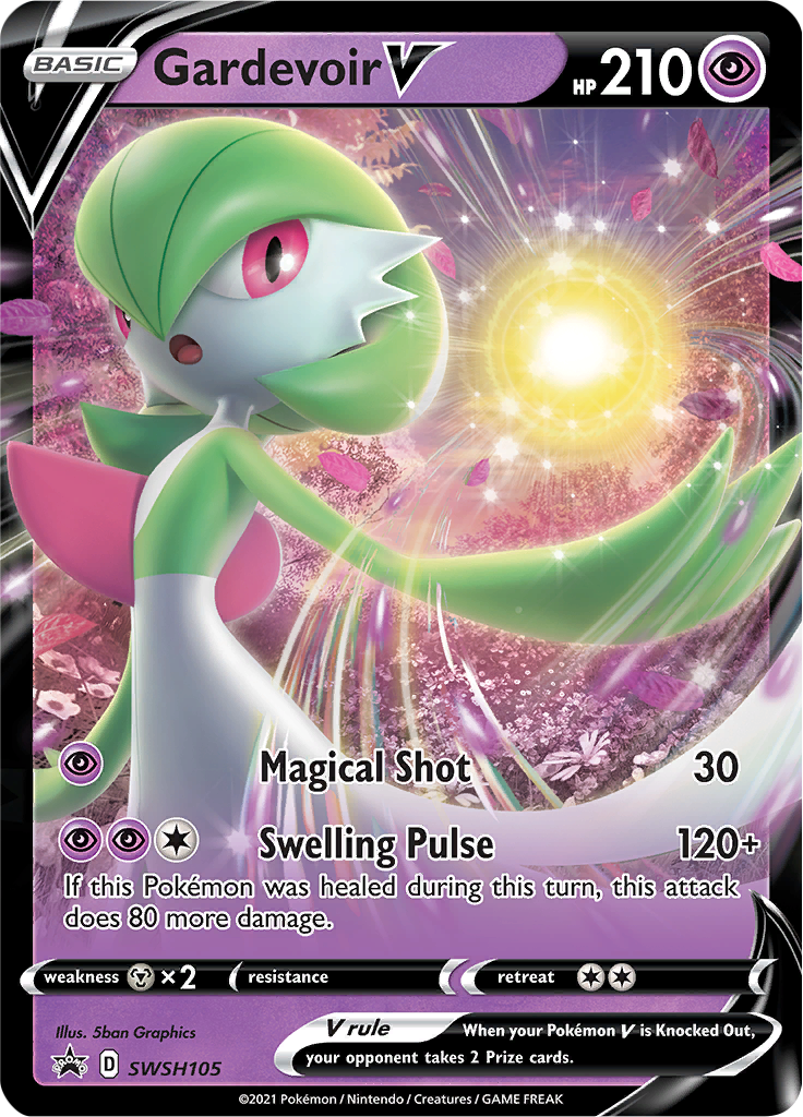 Gardevoir V (SWSH105) [Sword & Shield: Black Star Promos] | Galaxy Games LLC