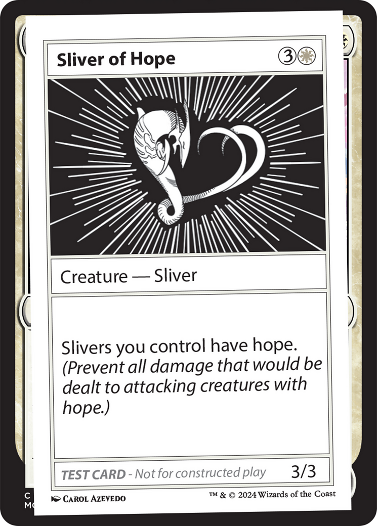 Sliver of Hope [Mystery Booster 2 Playtest Cards] | Galaxy Games LLC