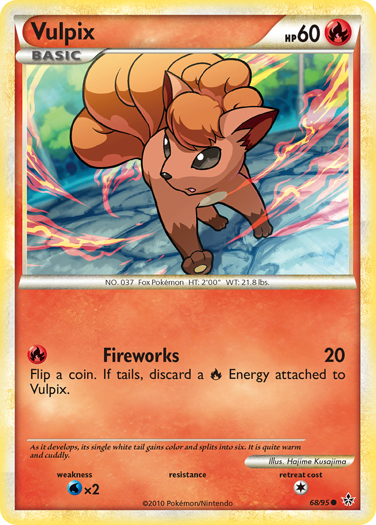 Vulpix (68/95) [HeartGold & SoulSilver: Unleashed] | Galaxy Games LLC