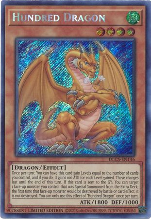 Hundred Dragon [DLCS-EN146] Secret Rare | Galaxy Games LLC