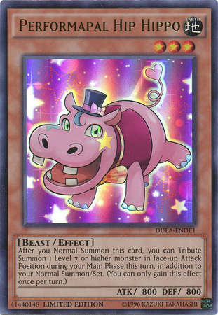 Performapal Hip Hippo [DUEA-ENDE1] Ultra Rare | Galaxy Games LLC