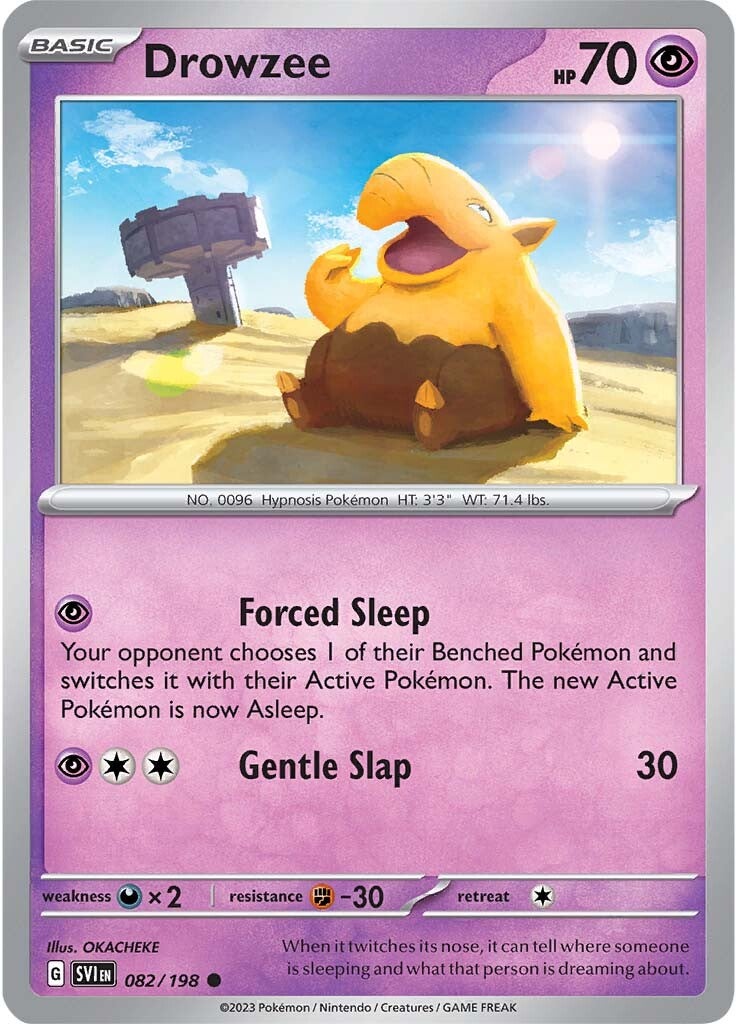 Drowzee (082/198) [Scarlet & Violet: Base Set] | Galaxy Games LLC