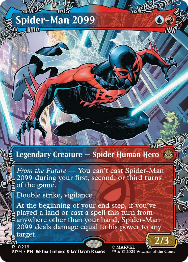 Spider-Man 2099 (0216) (Borderless) [Marvel's Spider-Man] | Galaxy Games LLC