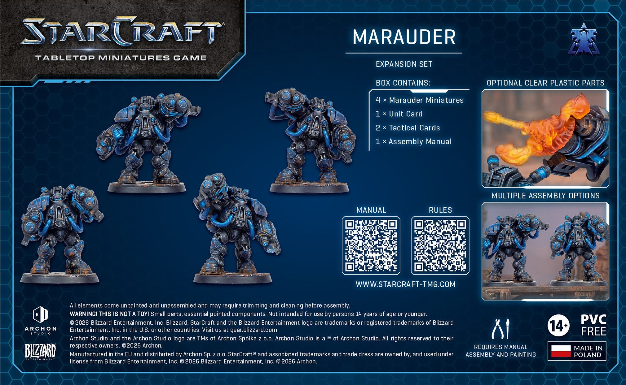 StarCraft TMG: Terran Expansion - Marauder | Galaxy Games LLC