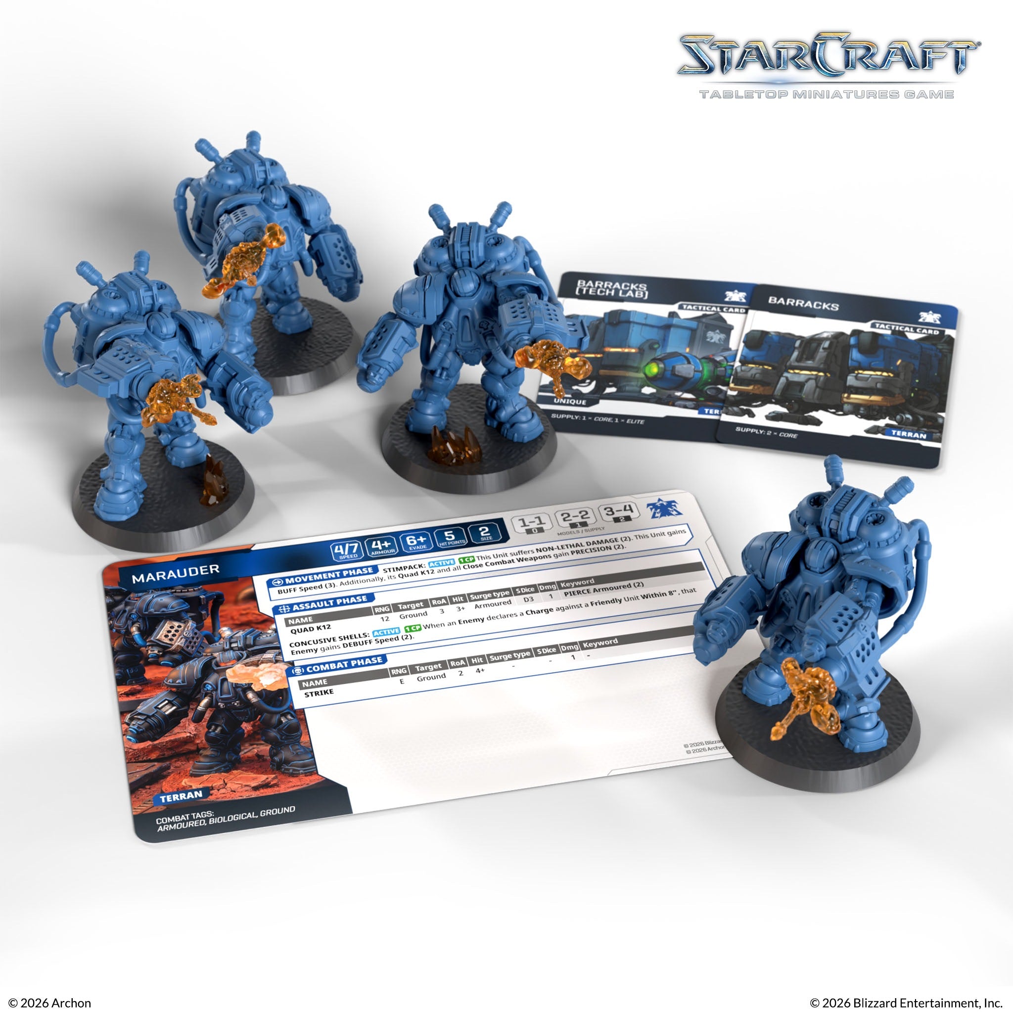 StarCraft TMG: Terran Expansion - Marauder | Galaxy Games LLC