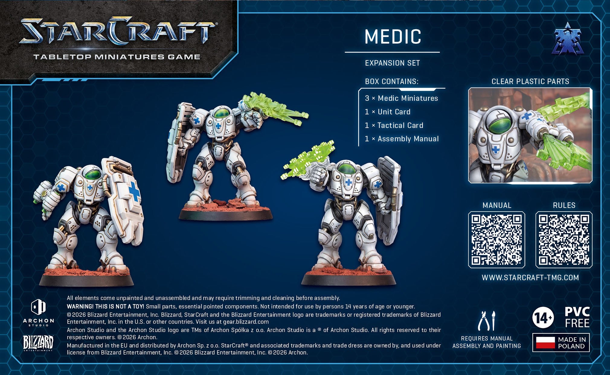 StarCraft TMG: Terran Expansion - Medic | Galaxy Games LLC