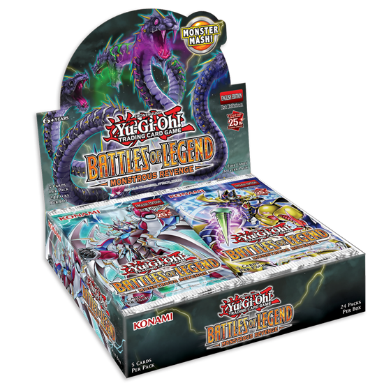 Battles of Legend: Monstrous Revenge Booster Box | Galaxy Games LLC