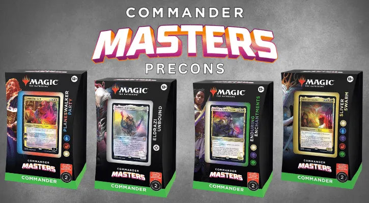 Commander Masters Commander Decks Galaxy Games LLC Commander Masters Commander Decks Galaxy Games LLC