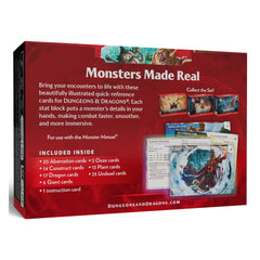 Dungeons & Dragons: Reference Cards Monsters: Fearsome and Ferocious D&D | Galaxy Games LLC