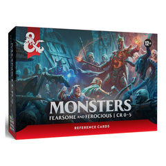 Dungeons & Dragons: Reference Cards Monsters: Fearsome and Ferocious D&D | Galaxy Games LLC