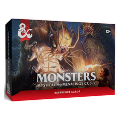 Dungeons & Dragons: Reference Cards Monsters: Mystical and Menacing D&D | Galaxy Games LLC