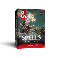 Dungeons & Dragons: Reference Cards Spells: Level 0-1 D&D | Galaxy Games LLC