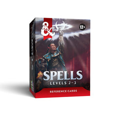 Dungeons & Dragons: Reference Cards Spells: Level 2-3 D&D | Galaxy Games LLC