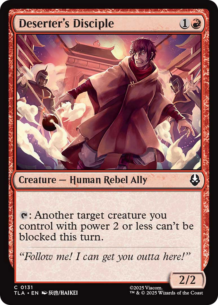 Deserter's Disciple [Avatar: The Last Airbender] | Galaxy Games LLC