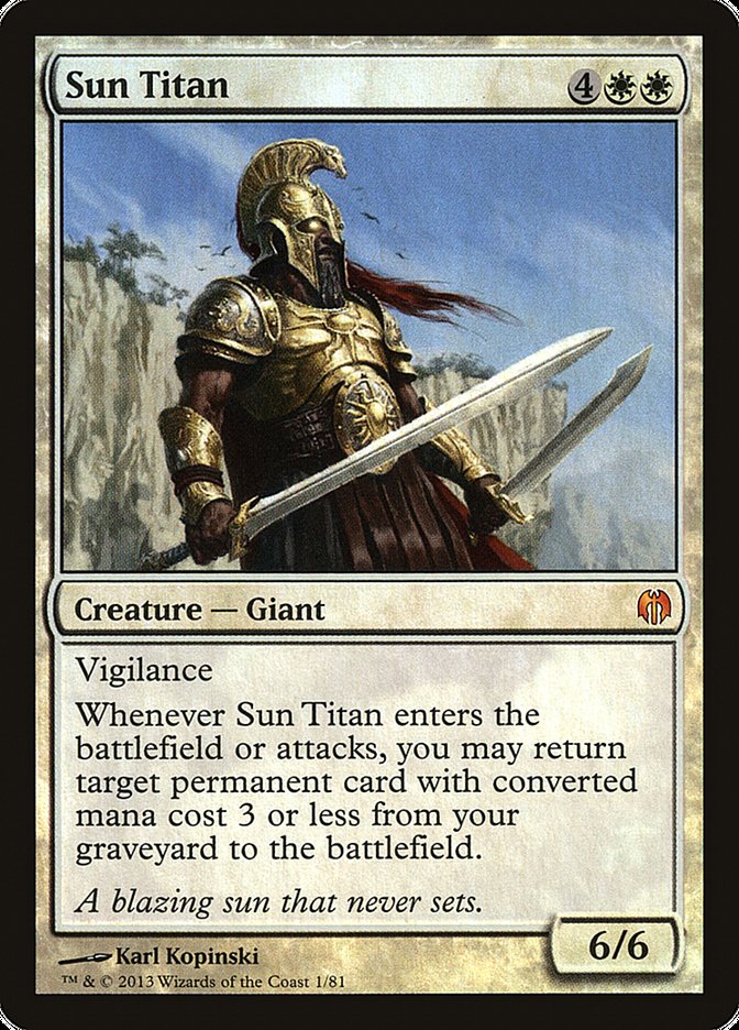 Sun Titan [Duel Decks: Heroes vs. Monsters] | Galaxy Games LLC