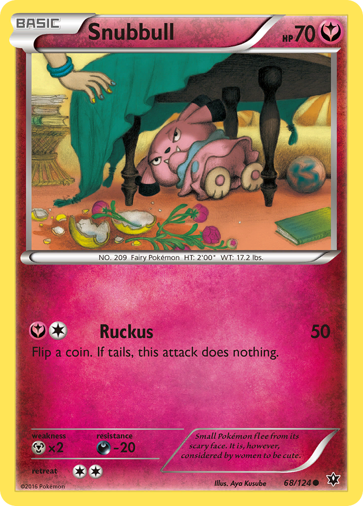 Snubbull (68/124) [XY: Fates Collide] | Galaxy Games LLC